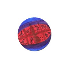 Red Egg Golf Ball Marker (4 Pack) by snowwhitegirl