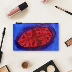 Red Egg Cosmetic Bag (small) by snowwhitegirl