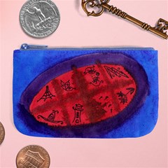 Red Egg Large Coin Purse by snowwhitegirl