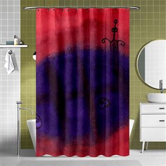 Sea Horses Shower Curtain 48  X 72  (small)  by snowwhitegirl