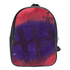 Sea Horses School Bag (xl) by snowwhitegirl