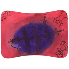 Sea Horses Velour Seat Head Rest Cushion