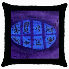 Save The Butterfly Egg Throw Pillow Case (black) by snowwhitegirl