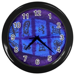 Save The Butterfly Egg Wall Clock (black) by snowwhitegirl