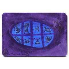 Save The Butterfly Egg Large Doormat  by snowwhitegirl