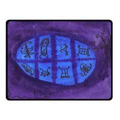 Save The Butterfly Egg Double Sided Fleece Blanket (small)  by snowwhitegirl