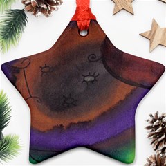 The Black Whole Egg Star Ornament (two Sides) by snowwhitegirl