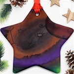 The Black Whole Egg Star Ornament (Two Sides) Front