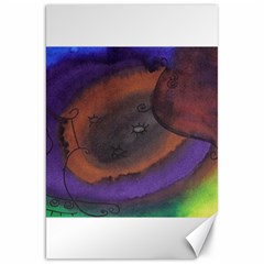 The Black Whole Egg Canvas 20  X 30   by snowwhitegirl