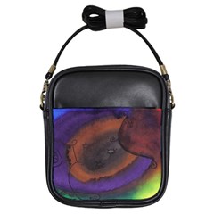 The Black Whole Egg Girls Sling Bags by snowwhitegirl