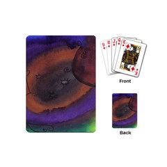 The Black Whole Egg Playing Cards (mini)  by snowwhitegirl