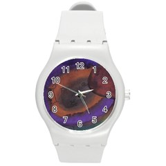 The Black Whole Egg Round Plastic Sport Watch (m) by snowwhitegirl