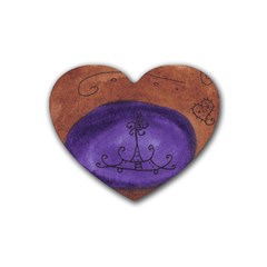 House Egg Heart Coaster (4 Pack)  by snowwhitegirl