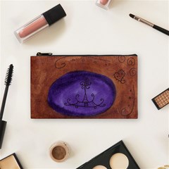 House Egg Cosmetic Bag (small) by snowwhitegirl