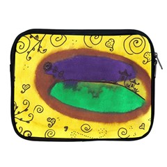 Landscape Egg Apple Ipad 2/3/4 Zipper Cases