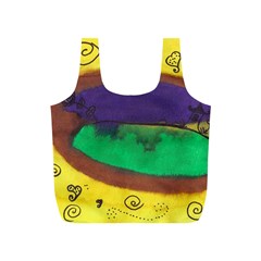 Landscape Egg Full Print Recycle Bags (s)  by snowwhitegirl