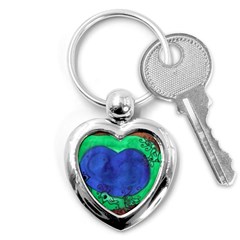 Peacocks Key Chains (heart)  by snowwhitegirl