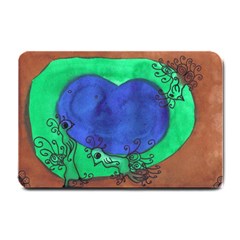 Peacocks Small Doormat  by snowwhitegirl