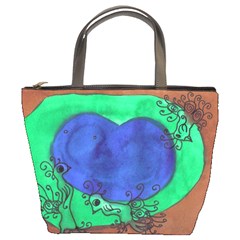 Peacocks Bucket Bags by snowwhitegirl