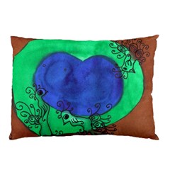 Peacocks Pillow Case by snowwhitegirl