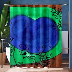 Peacocks Shower Curtain 60  X 72  (medium)  by snowwhitegirl