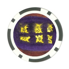 Boring Egg Poker Chip Card Guard