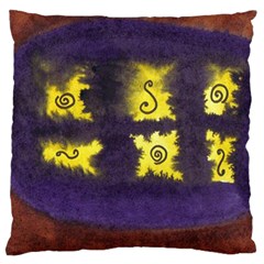 Boring Egg Large Cushion Case (two Sides) by snowwhitegirl