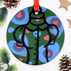 Babydoll Dress Ornament (round) by snowwhitegirl