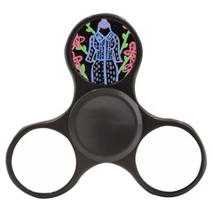 Dress And Flowers Finger Spinner