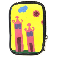 Three Houses Saying Ohhhh Compact Camera Cases by snowwhitegirl