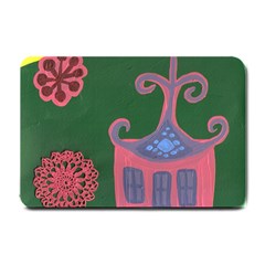 The Biggest Pink House Small Doormat  by snowwhitegirl