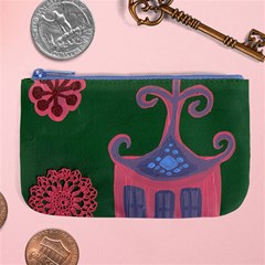 The Biggest Pink House Large Coin Purse by snowwhitegirl