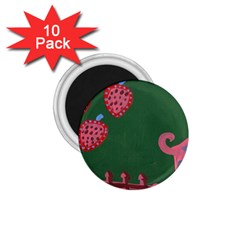 Floating Strawberries 1.75  Magnets (10 pack) 