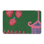 Floating Strawberries Magnet (Rectangular) Front