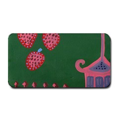 Floating Strawberries Medium Bar Mats