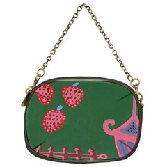 Floating Strawberries Chain Purses (One Side) 