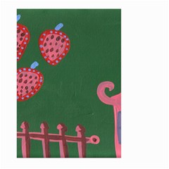 Floating Strawberries Large Garden Flag (Two Sides)