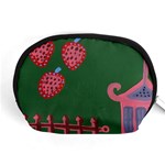 Floating Strawberries Accessory Pouches (Medium)  Front