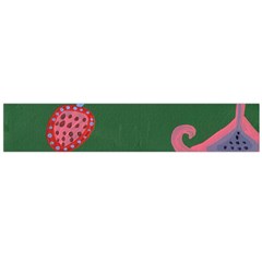 Floating Strawberries Large Flano Scarf 