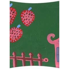 Floating Strawberries Back Support Cushion