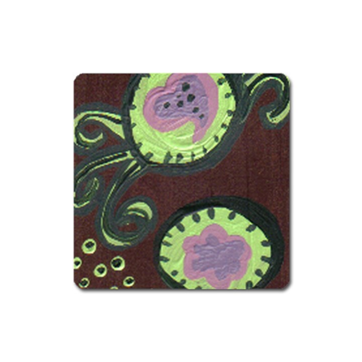 Cute Crab Square Magnet