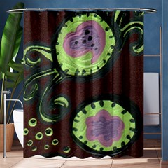 Cute Crab Shower Curtain 60  X 72  (medium)  by snowwhitegirl