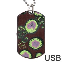 Cute Crab Dog Tag Usb Flash (two Sides) by snowwhitegirl