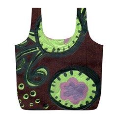 Cute Crab Full Print Recycle Bags (l)  by snowwhitegirl