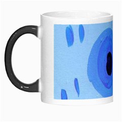 Blue Rain Morph Mugs by snowwhitegirl