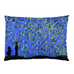 Raining Leaves Pillow Case by snowwhitegirl