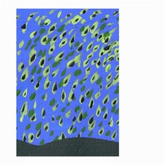 Raining Leaves Small Garden Flag (two Sides) by snowwhitegirl