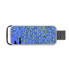 Raining Leaves Portable Usb Flash (one Side) by snowwhitegirl