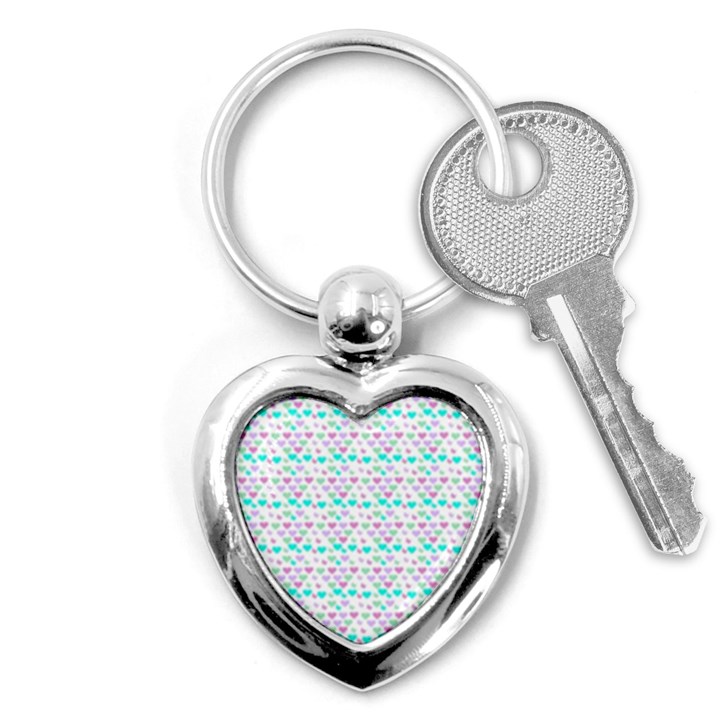 Hearts Butterflies White 1200 Key Chains (Heart) 