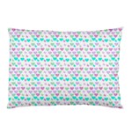 Hearts Butterflies White 1200 Pillow Case (Two Sides) Front